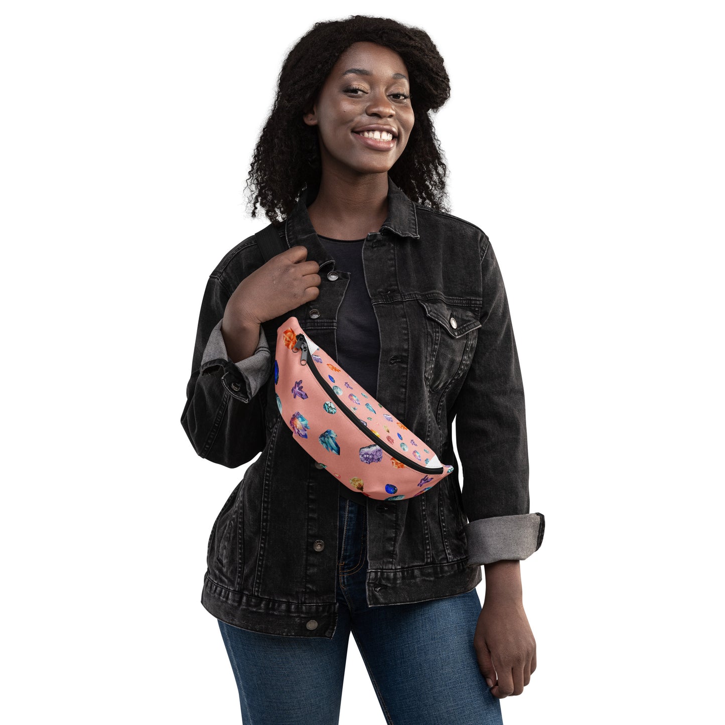 Coral Crystal Fanny Pack Love & Anger Clothing and Kitsch