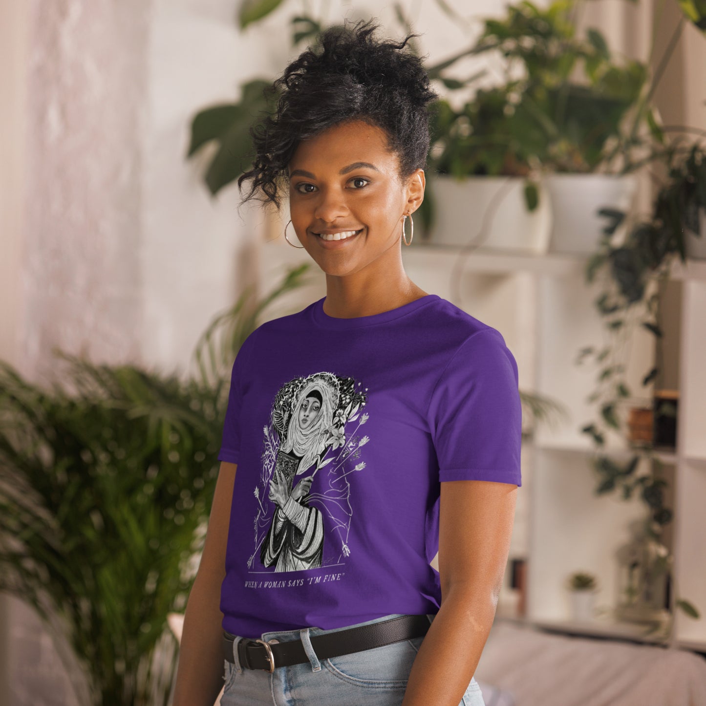 'I'm FIne' Short-Sleeve Unisex T-Shirt