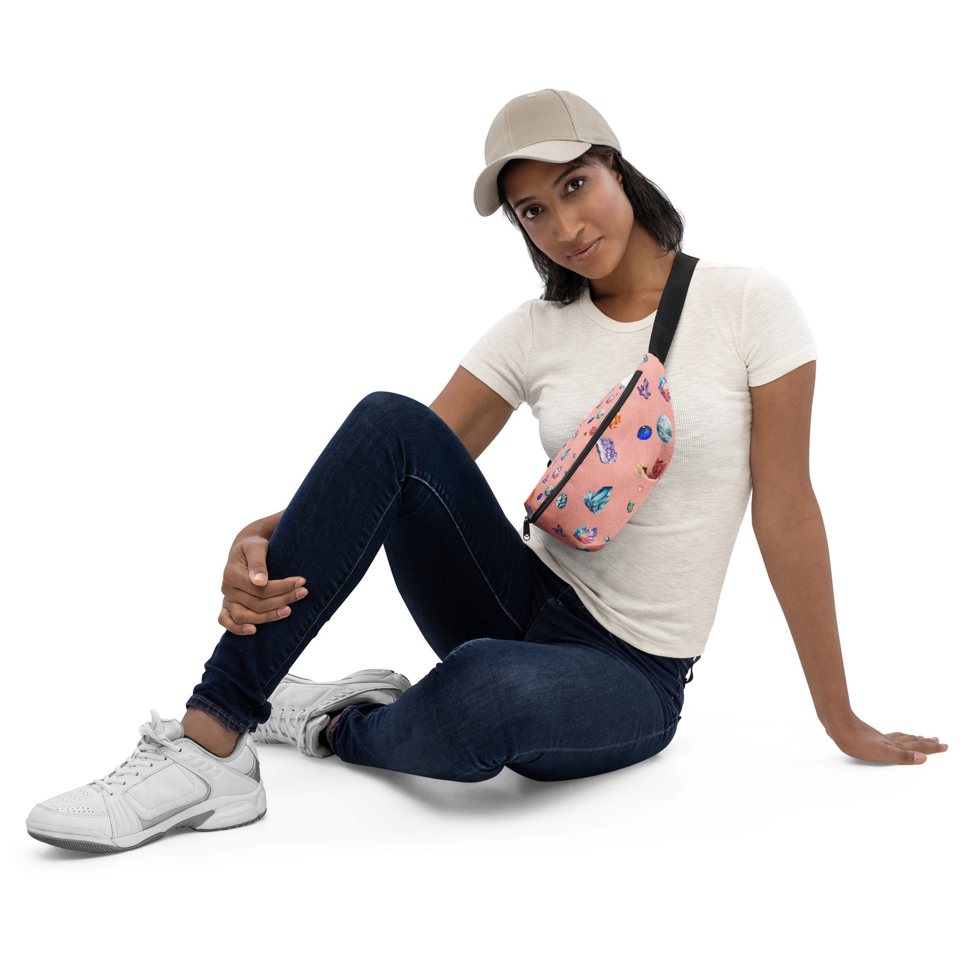 Coral Crystals Fanny Pack (S/M & M/L) Love & Anger Clothing and Kitsch