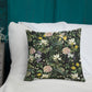 'Olde Floral Wallpaper' Premium Pillow