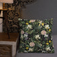 'Olde Floral Wallpaper' Premium Pillow