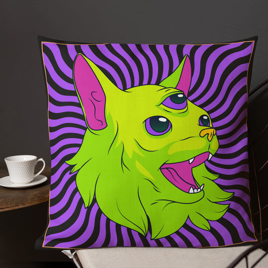 "Psychedelic Freakout" Premium Pillow