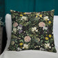 'Olde Floral Wallpaper' Premium Pillow