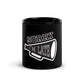 'Sorry I'm Late!' Black Mug (11oz or 13 oz) Love & Anger Clothing and Kitsch