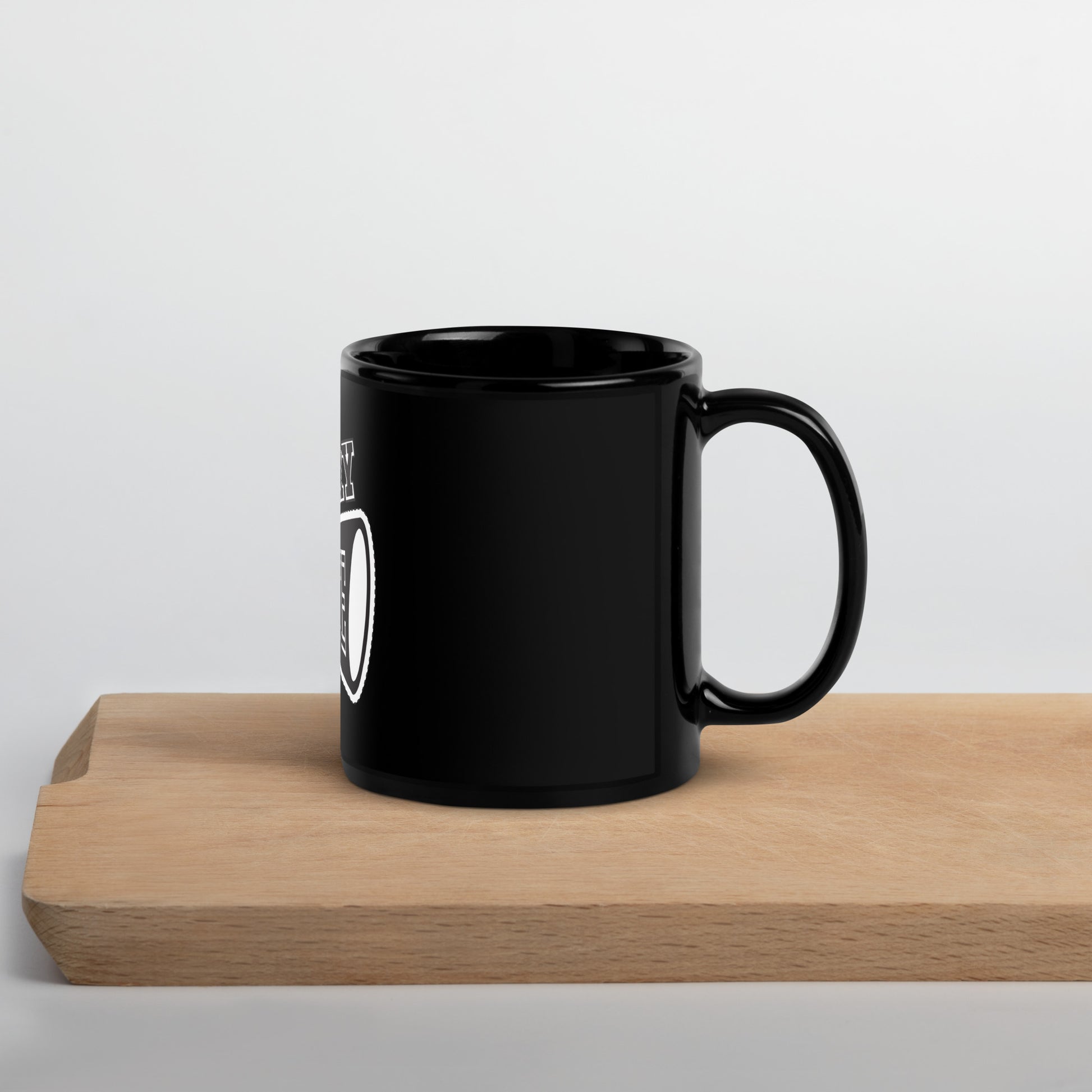 'Sorry I'm Late' Black Glossy Mug Love & Anger Clothing and Kitsch