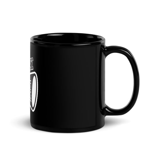 'Sorry I'm Late!' Black Mug (11oz or 13 oz) Love & Anger Clothing and Kitsch