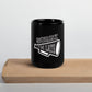 'Sorry I'm Late' Black Glossy Mug Love & Anger Clothing and Kitsch