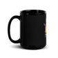 'Love and Protect Trans People' Black Glossy Mug