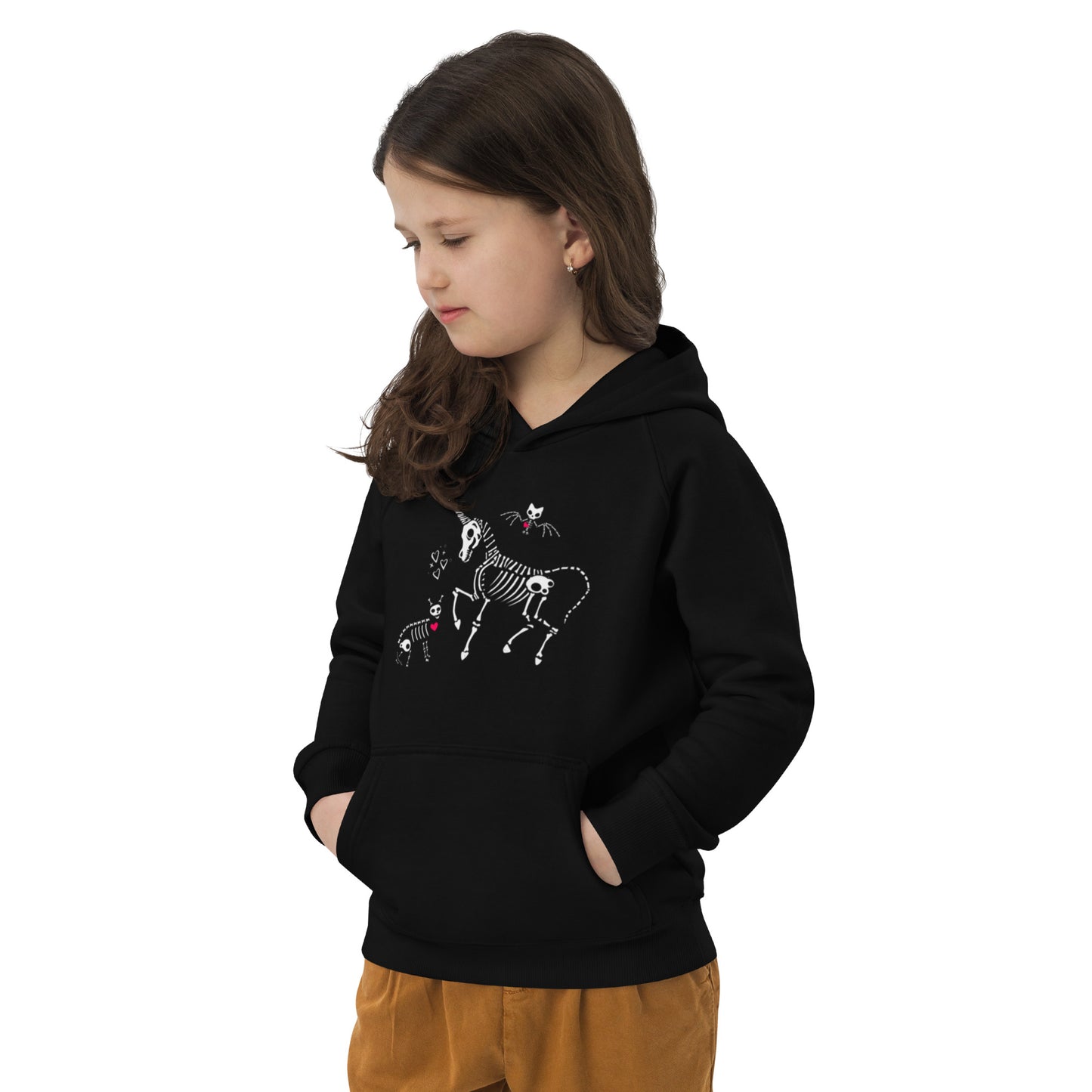 Spooky Besties - Halloween Youth Eco Sweatshirt