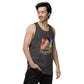 "Loe & Protect Trans People" Premium unisex tank top Love & Anger Clothing and Kitsch