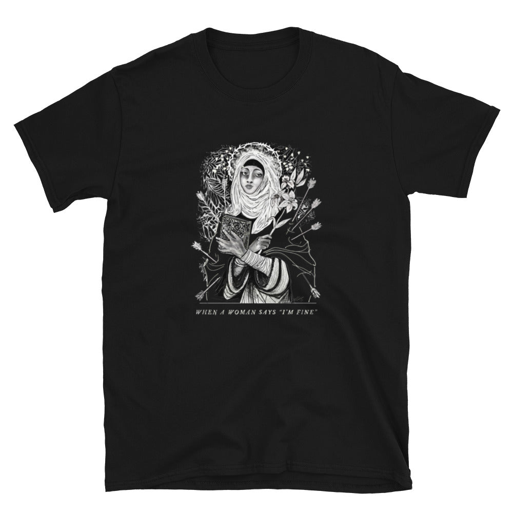 'I'm FIne' Short-Sleeve Unisex T-Shirt