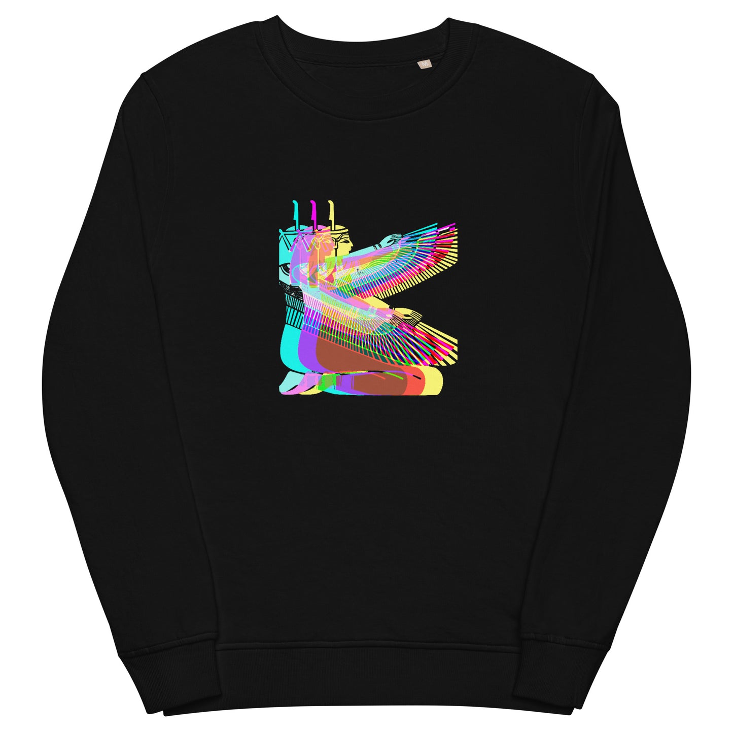 "Psychedelic Isis" Unisex Organic Sweatshirt