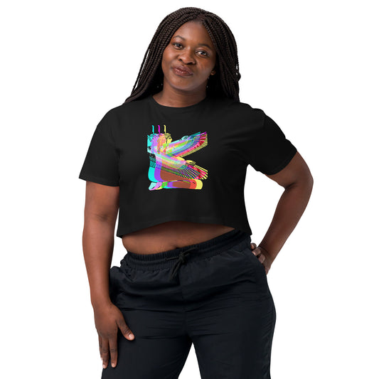 Psychedelic Isis Women’s crop top Love & Anger Clothing and Kitsch
