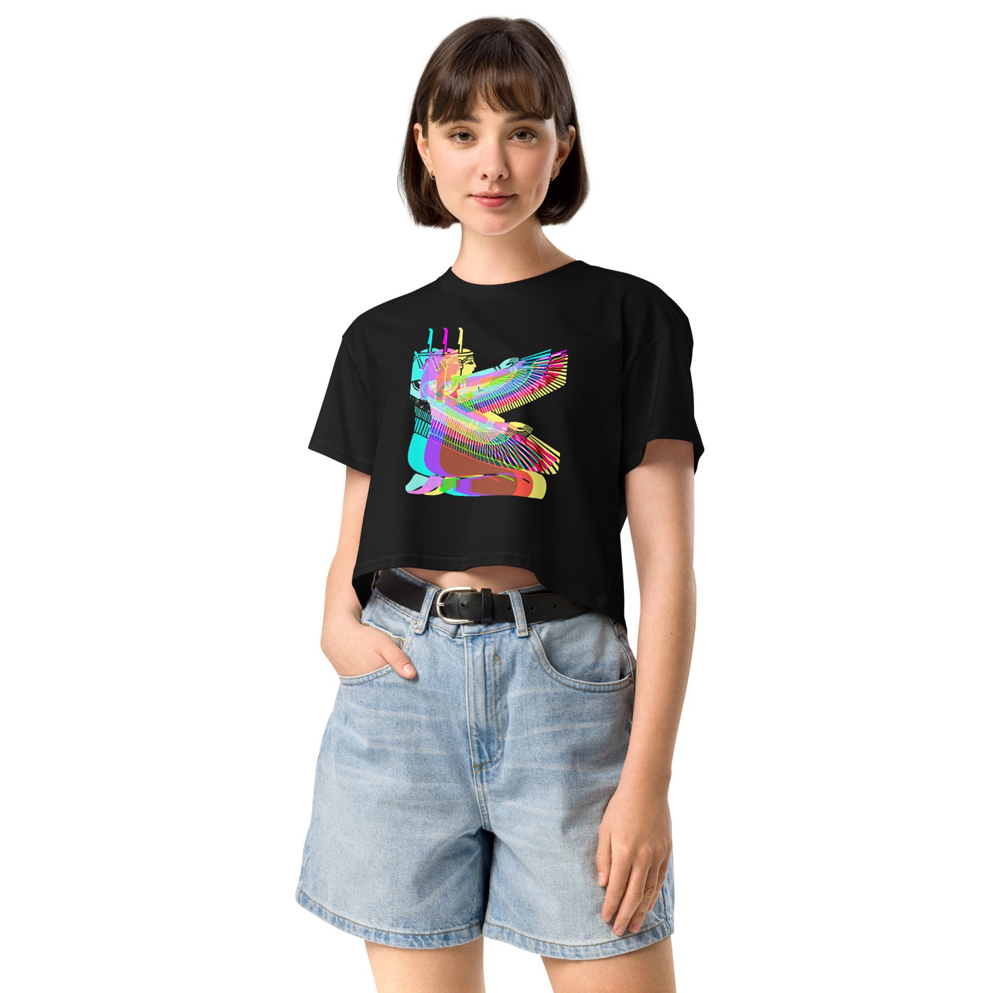 Psychedelic Isis Women’s crop top Love & Anger Clothing and Kitsch