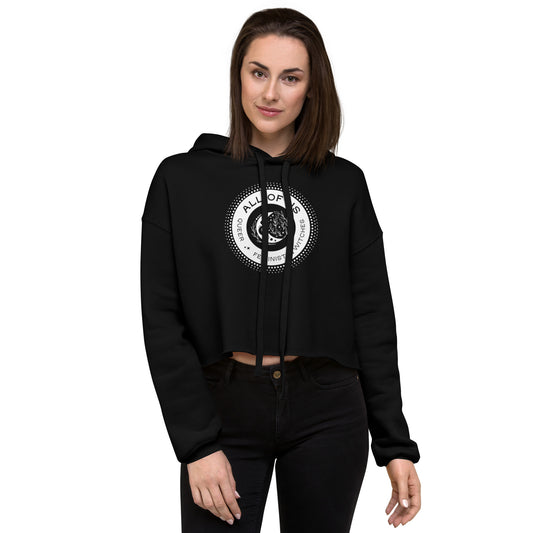 "All of Us Queer Feminist Witches" Crop Hoodie Love & Anger Clothing and Kitsch