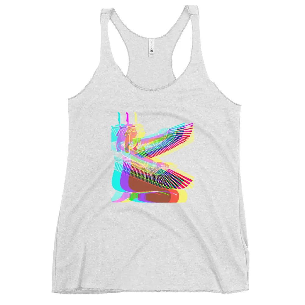 Psychedelic Isis Racerback Tank Love & Anger - Clothing and Kitsch