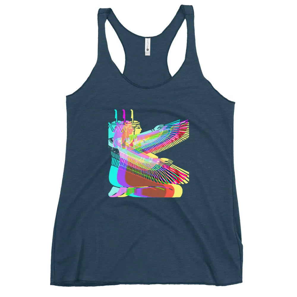 Psychedelic Isis Racerback Tank Love & Anger - Clothing and Kitsch