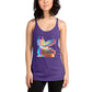 Psychedelic Isis Racerback Tank Love & Anger - Clothing and Kitsch