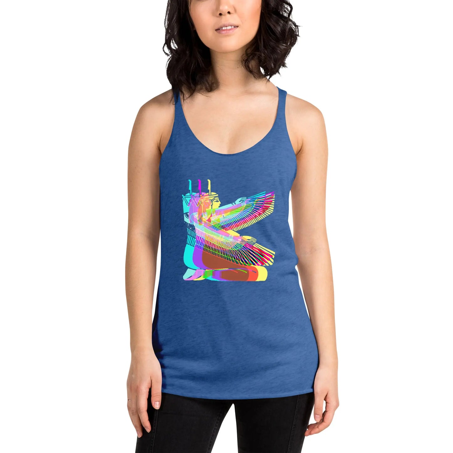 Psychedelic Isis Racerback Tank Love & Anger - Clothing and Kitsch