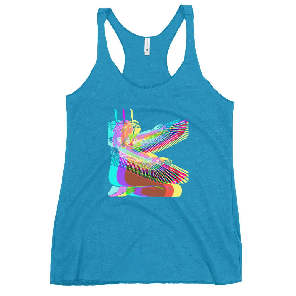 Psychedelic Isis Racerback Tank Love & Anger - Clothing and Kitsch